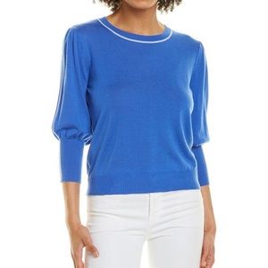 Marella Maglia Sweater Trikot Pull Over Jersey Sweater In Color Dental